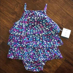 Vineyard Vines Whale Romper, 6-9 months